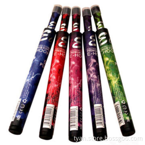 500-600 puffs rich flavors electric shisha